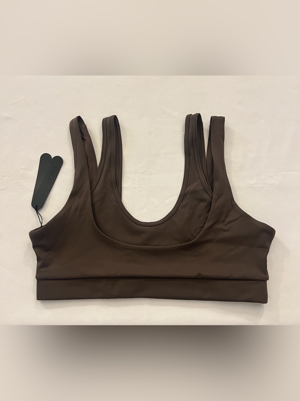 NikeSKIMS MATTE DOUBLE STRAP SCOOP BRA